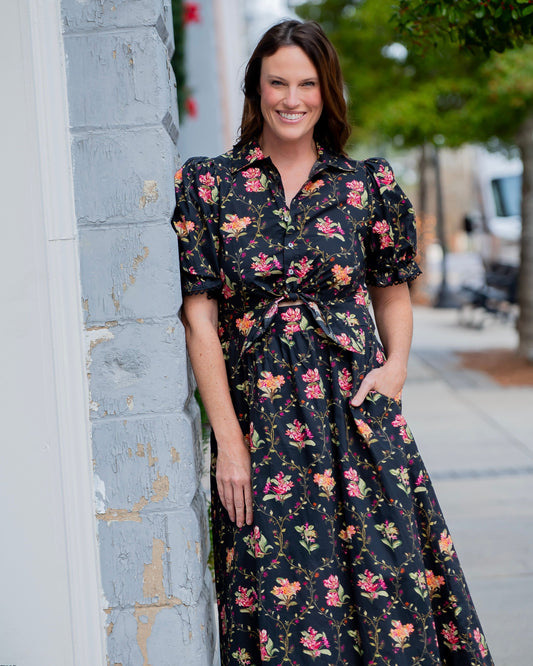 Gretchen Floral Print Dress