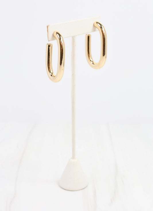 Irina Hoop Earring Gold