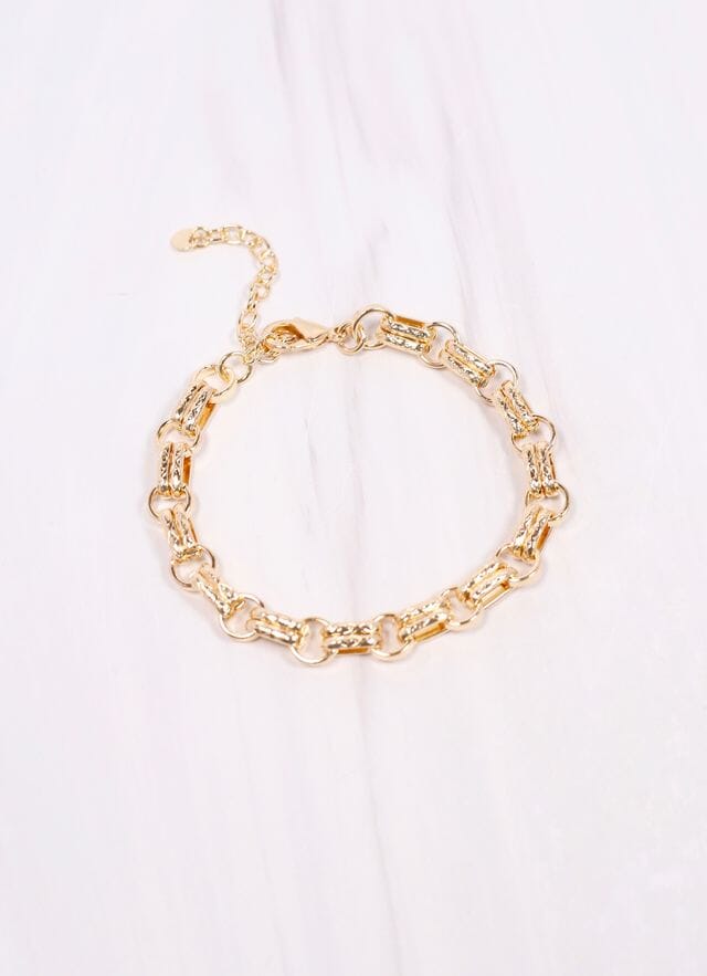Charity Link Bracelet GOLD - Caroline Hill