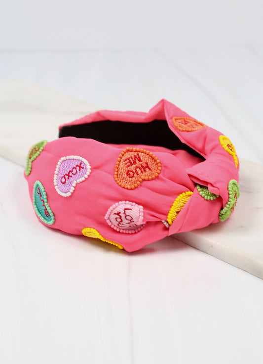 Candy Crush Headband Pink
