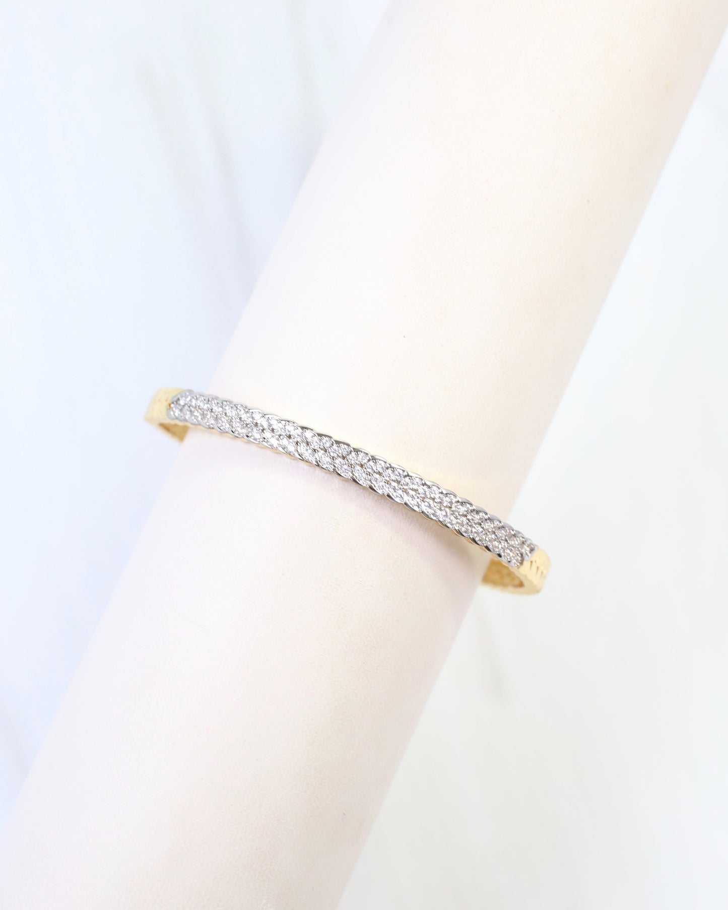 Fitchburg CZ Pave Bracelet Gold