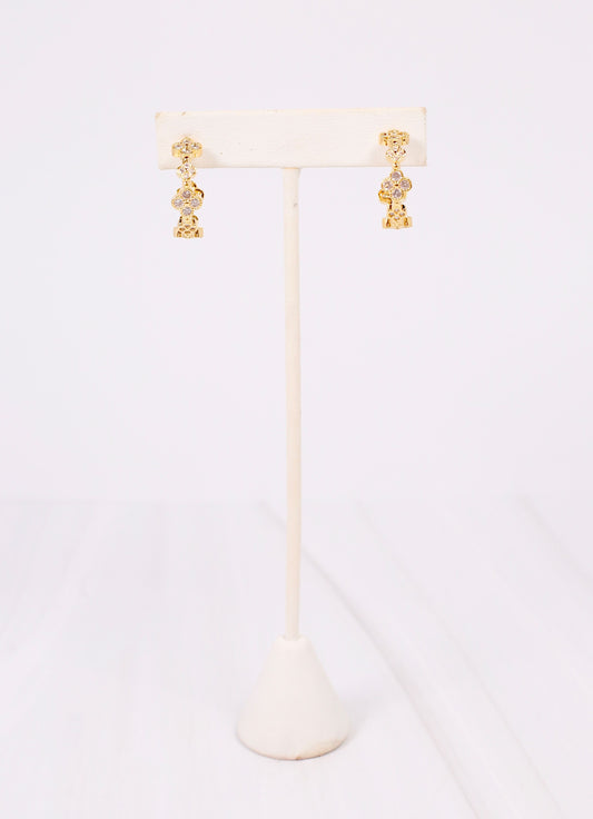 Boyken Clover Earring Gold