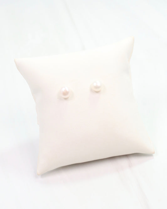 Eisley Pearl Stud Earring Gold