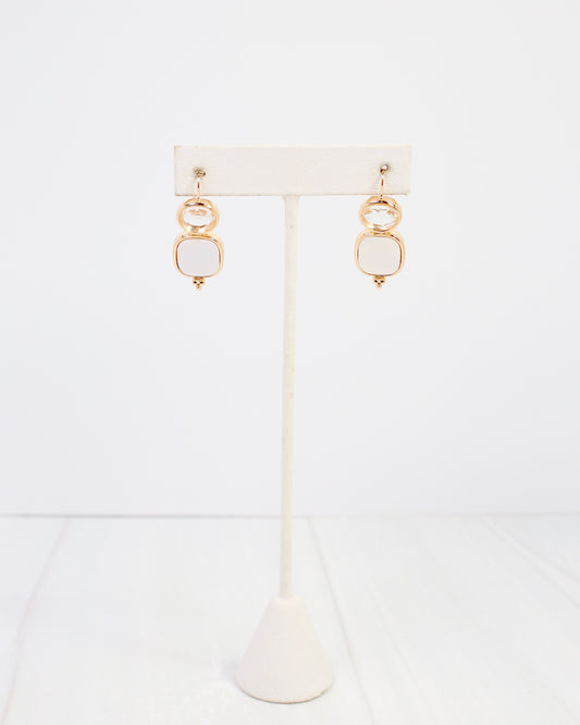 Bloomington Drop Earring Mother Of Pearl