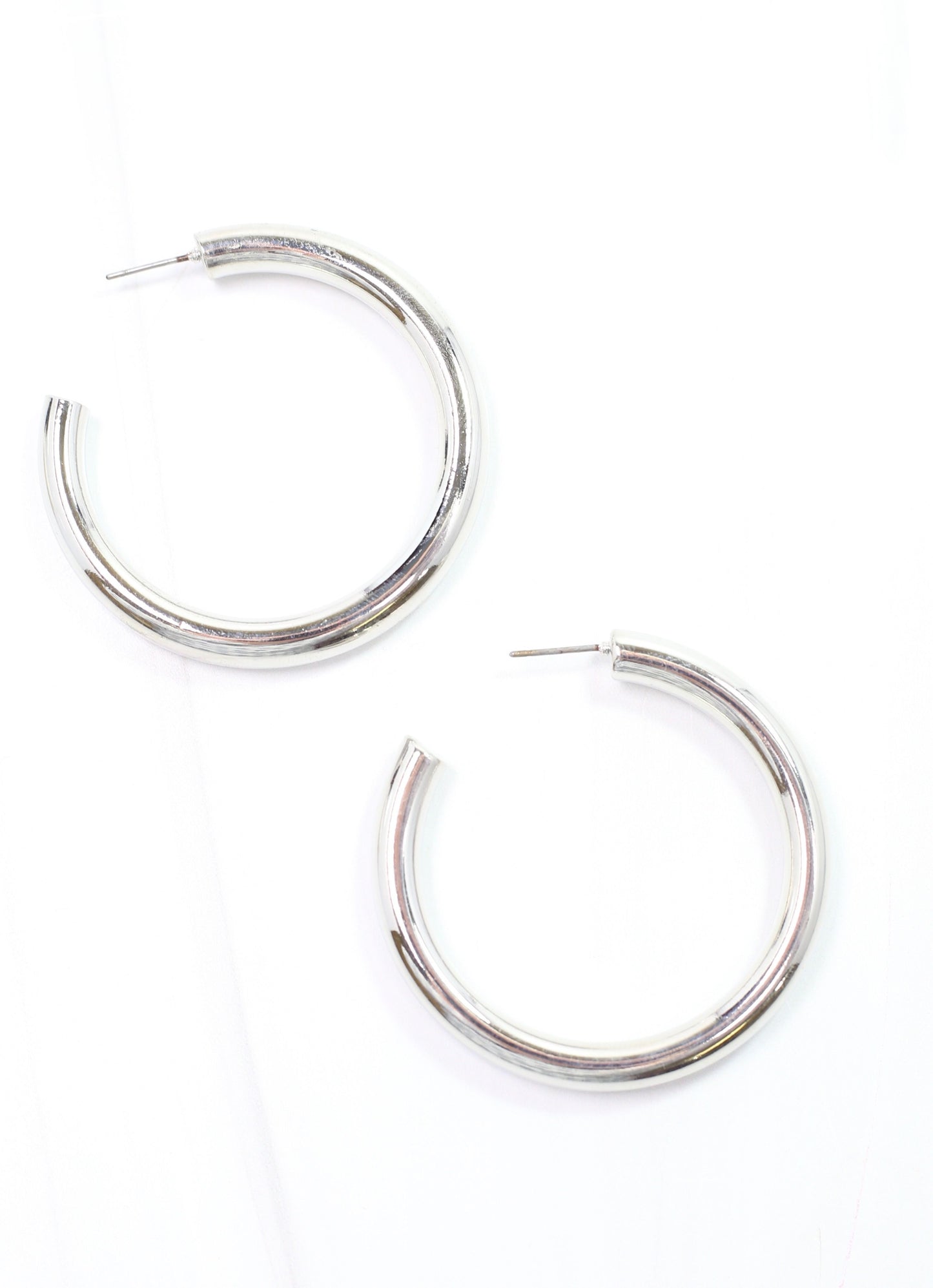 Perrineau Hoop Earring Silver