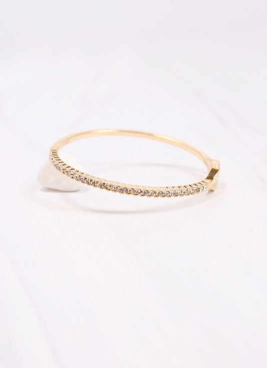 Francesca CZ Bracelet GOLD - Caroline Hill