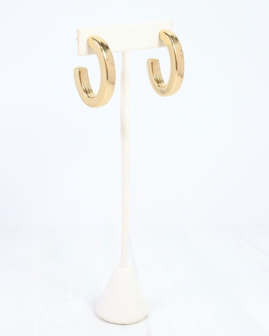 Fort Collins Hoop Earring Gold
