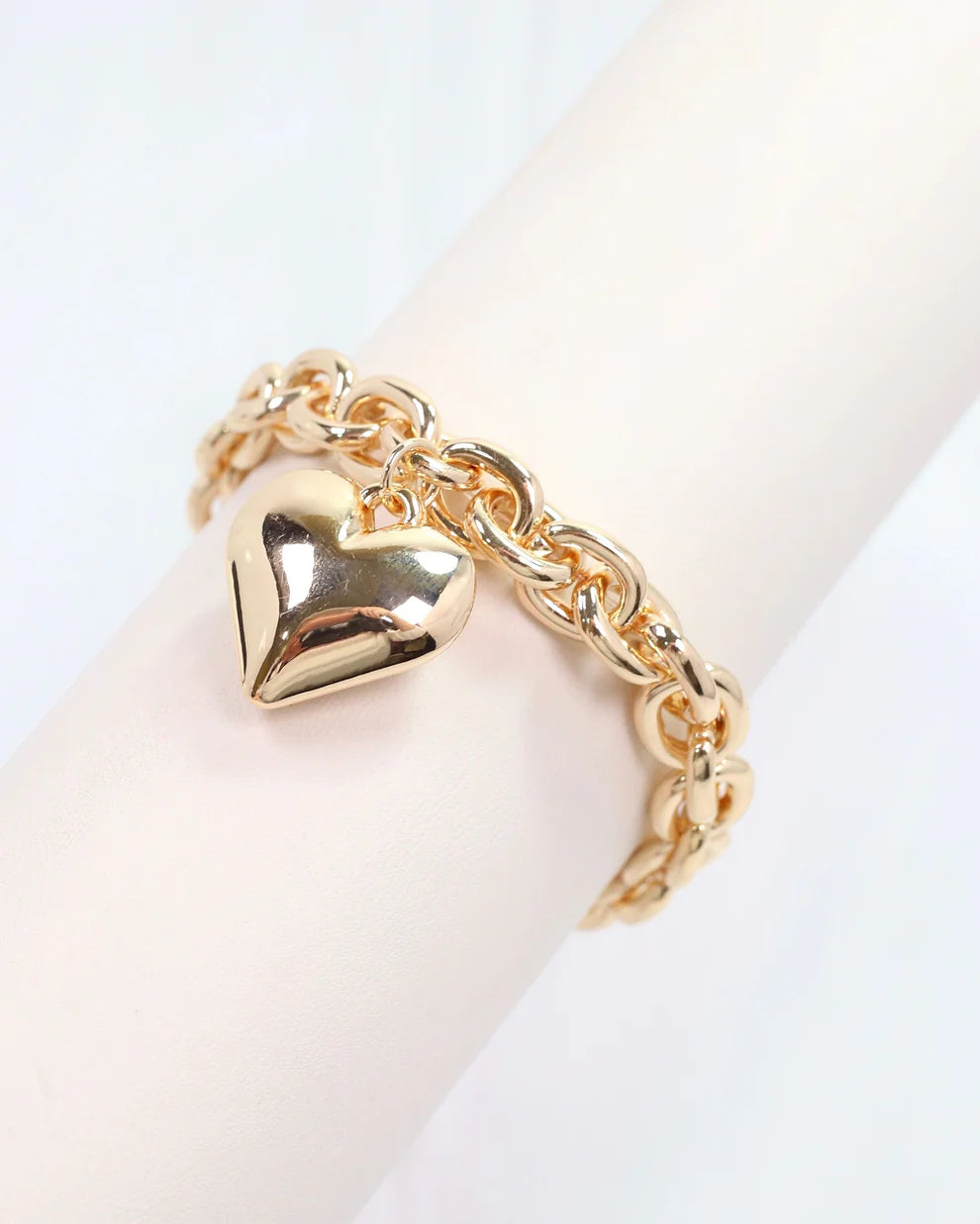 Mayson Link Stretch Bracelet Gold