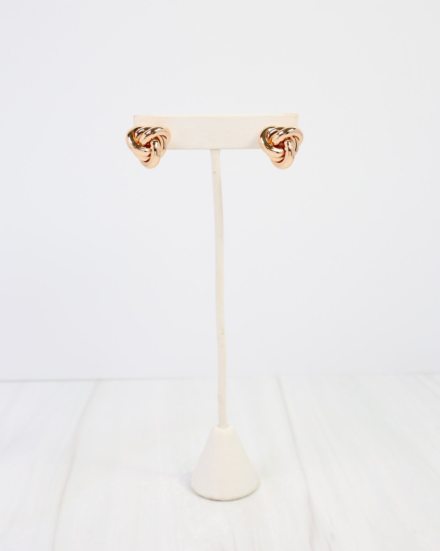 Arbor Knot Stud Earring Gold