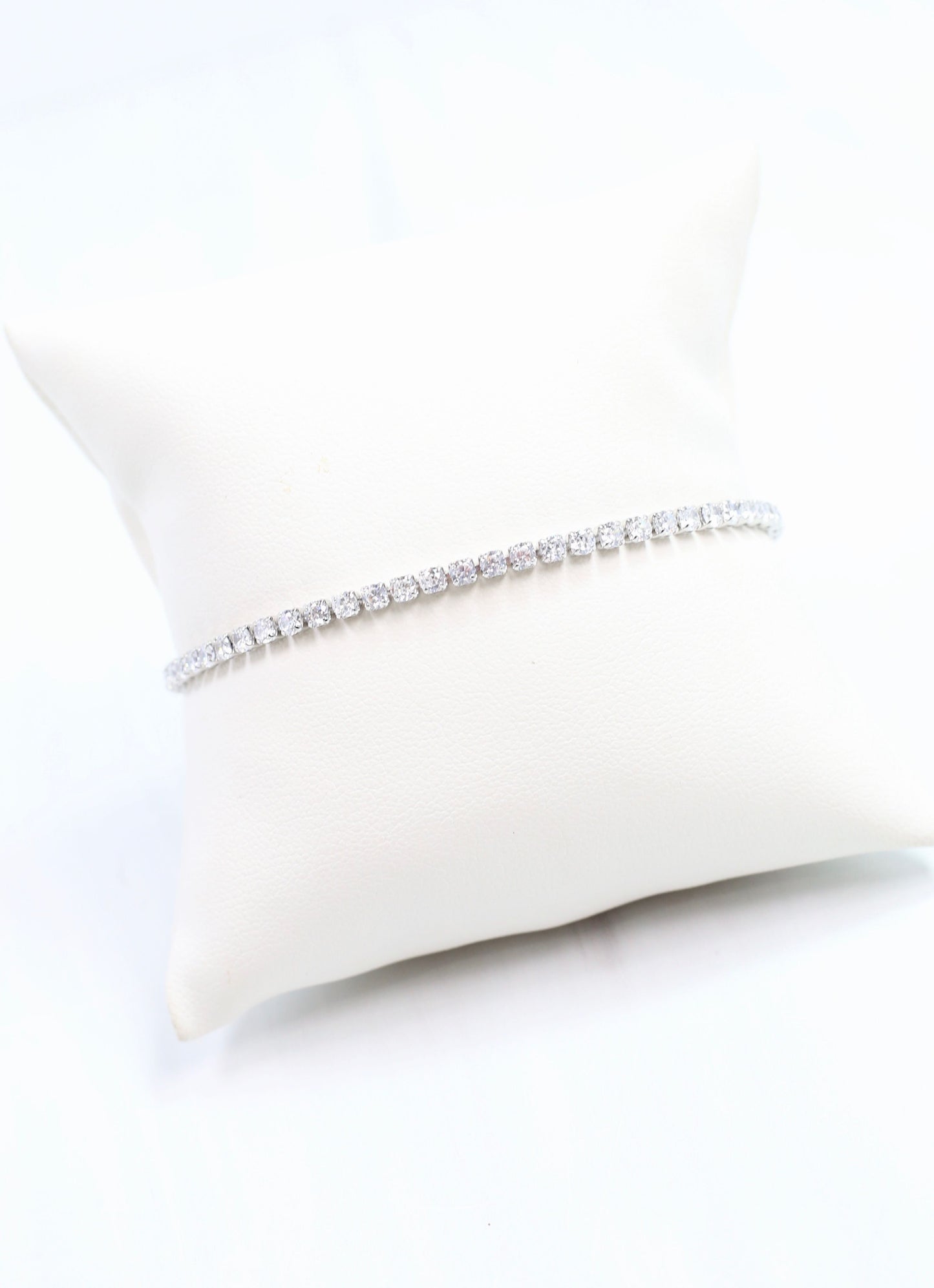 Searcy CZ Bracelet Silver