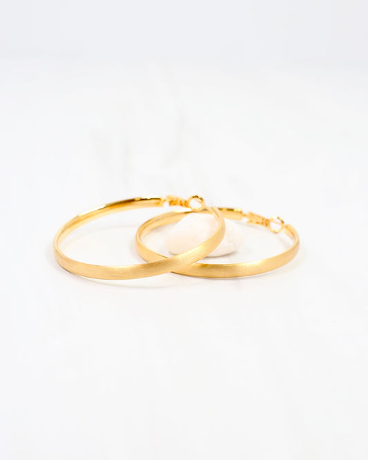 Perth Hoop Earring WR Gold