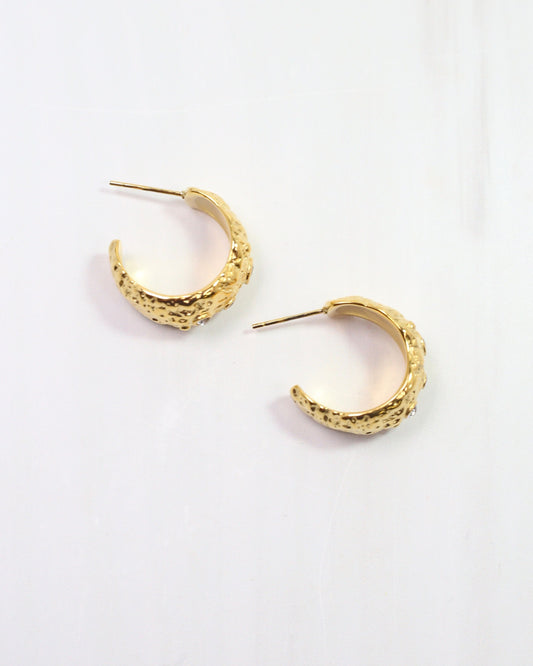 Stella Hoop Earring Gold
