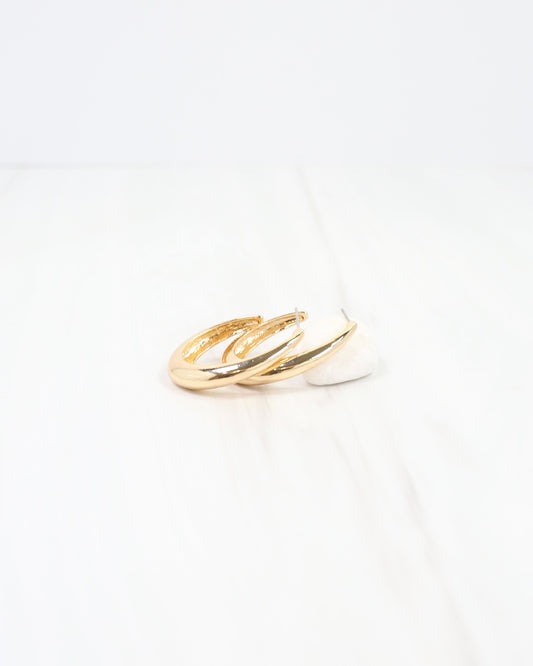 Stillwater Hoop Earring Gold