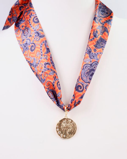 Angelica Coin Charm Gold