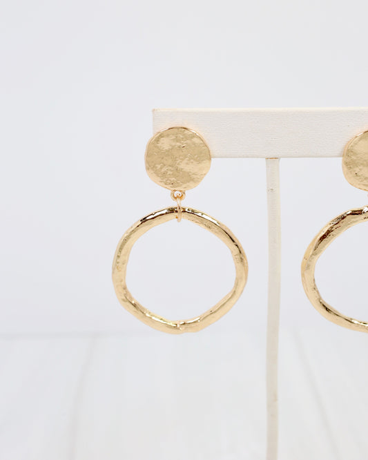 Concord Drop Earring Gold