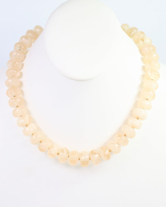 Mansfield Beaded Necklace Ivory
