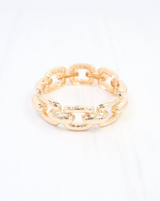 Barstow Chain Stretch Bracelet WR Gold