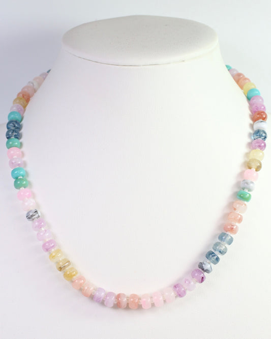 Cape San Blas Beaded Necklace Light Multi