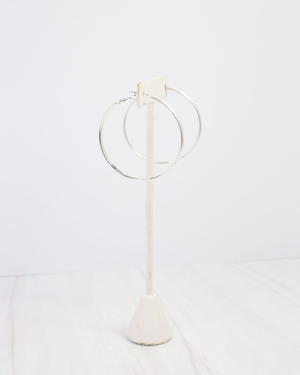 Perth Hoop Earring WR Silver