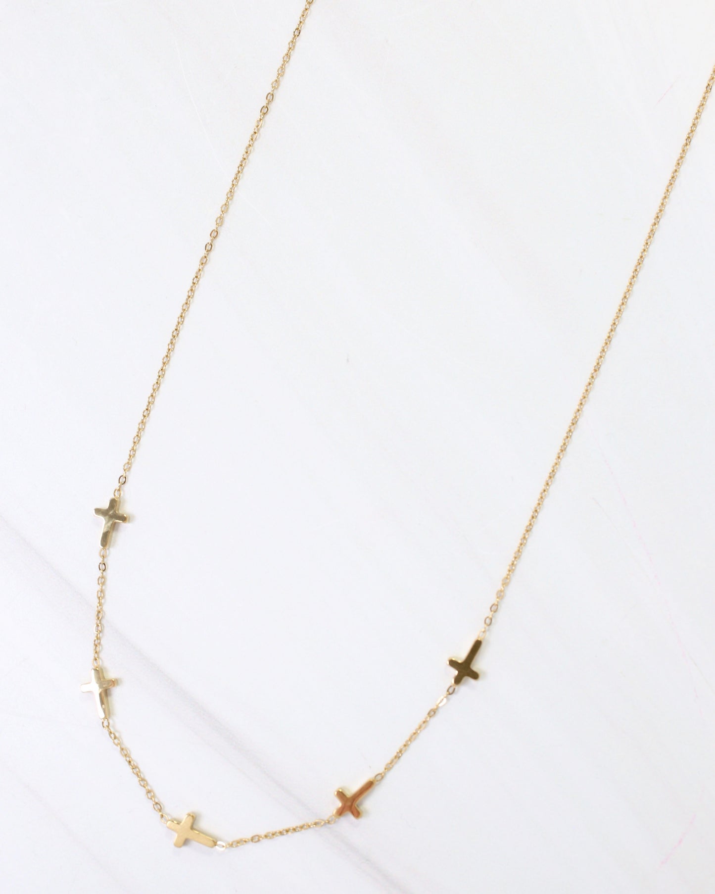 Gunnison Cross Necklace Gold