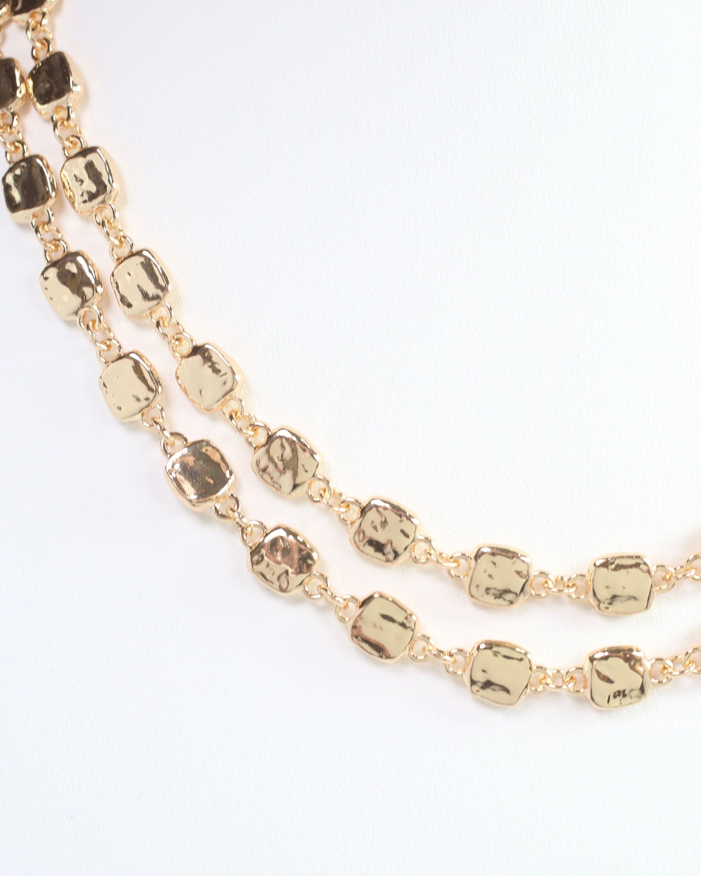 Jackie Layered Necklace Gold
