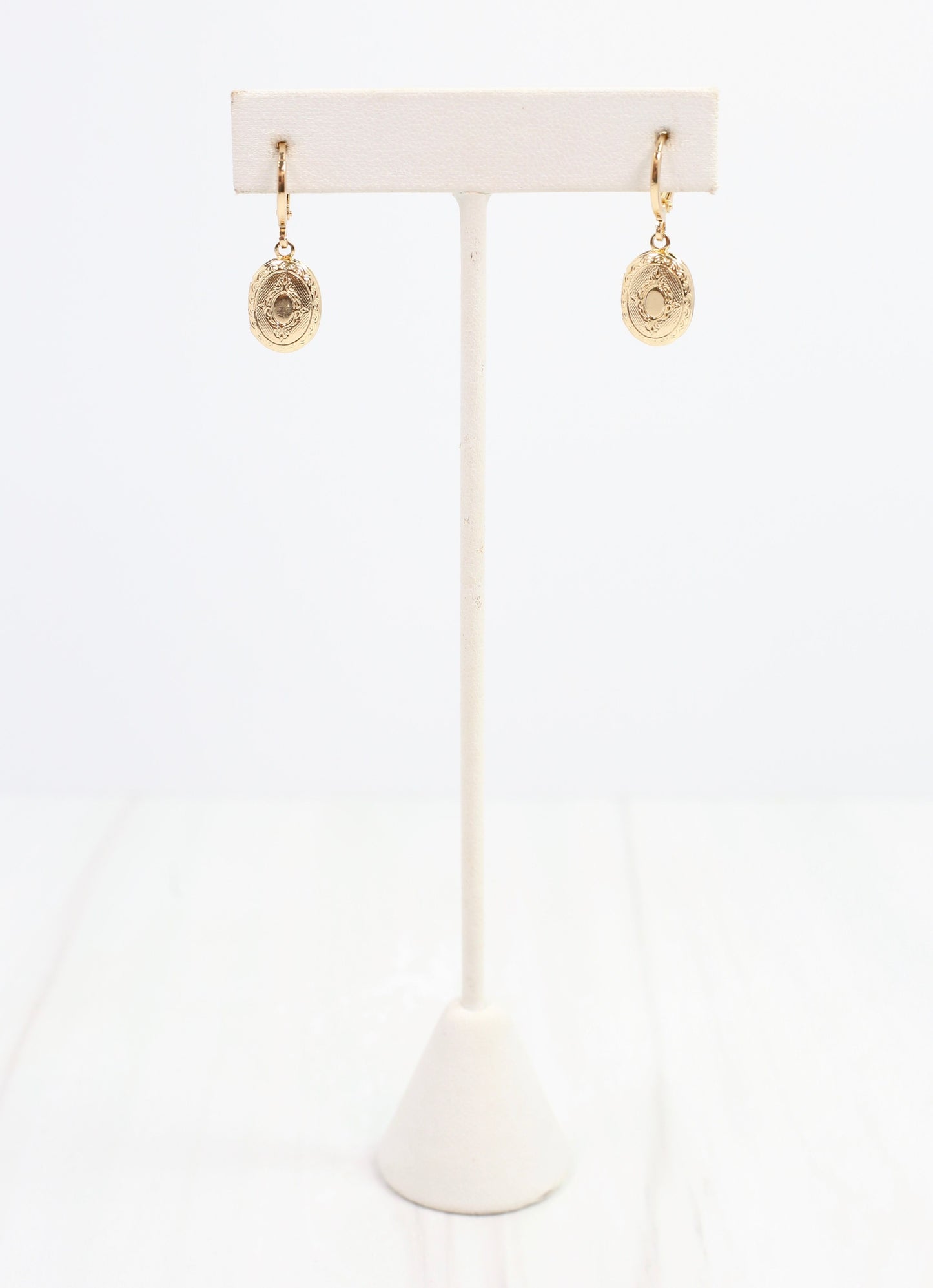 Toussaint Locket Earring Gold