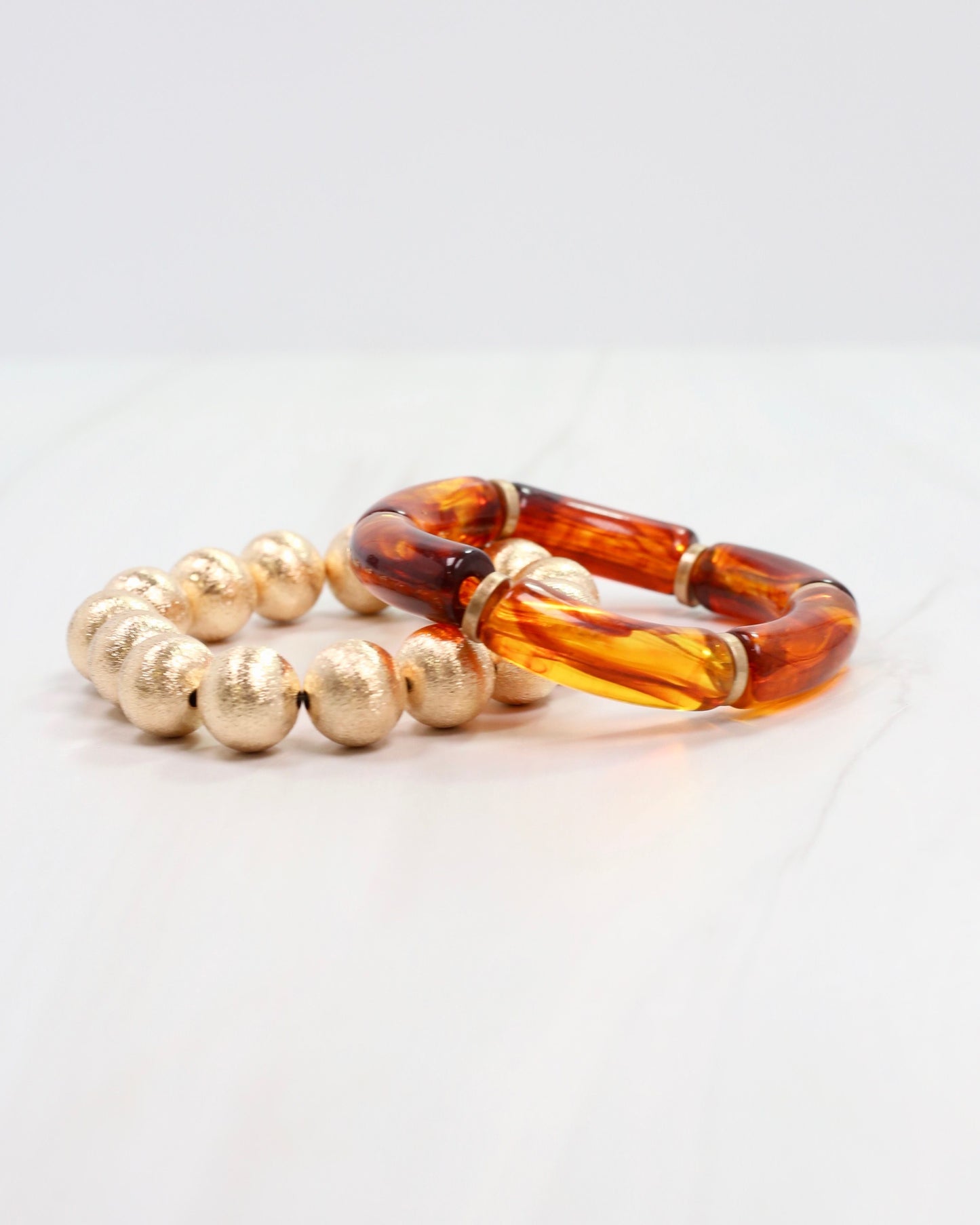 Muhlissa Bracelet Set Brown