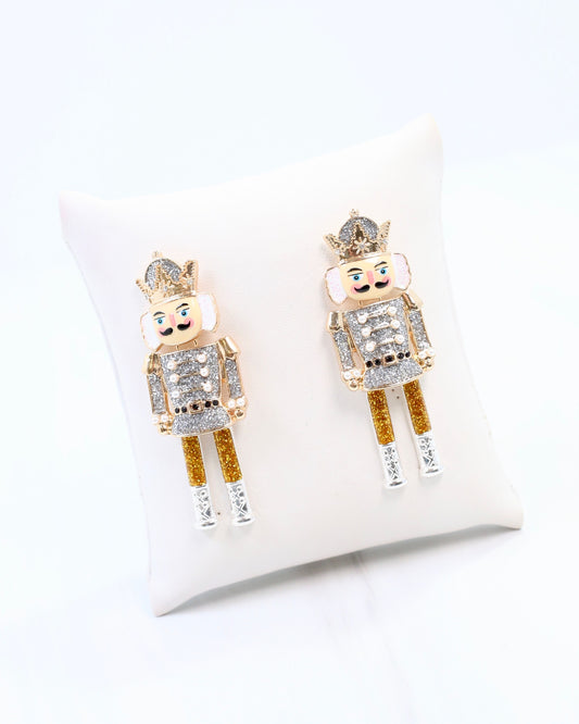Nutcracker Waltz Earring Silver
