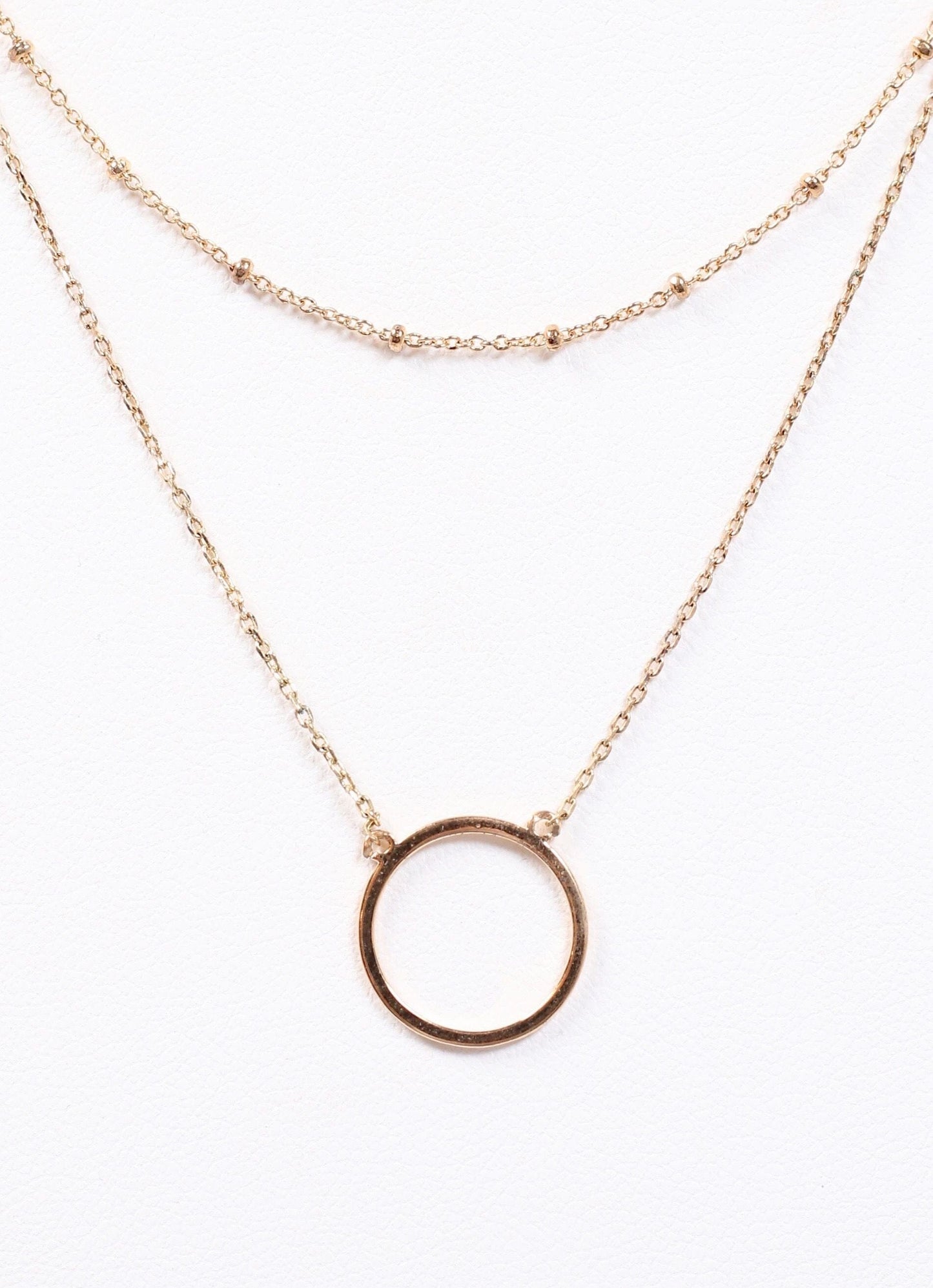 Sweet Moment Layered Necklace GOLD - Caroline Hill