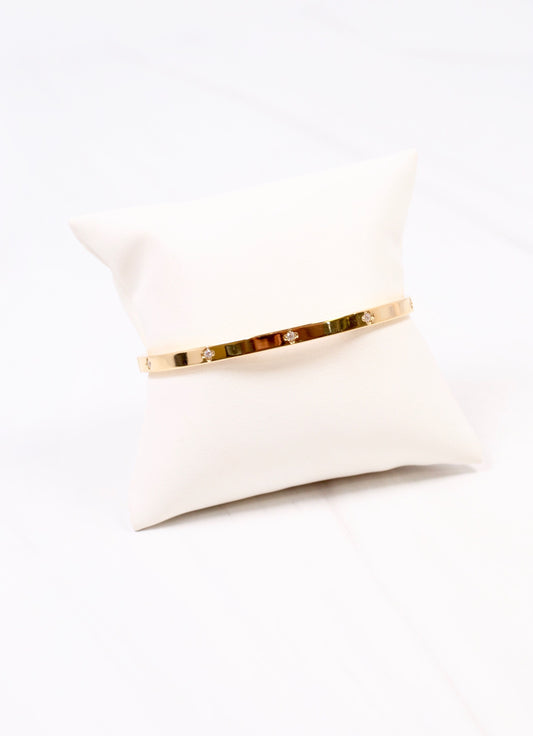 Magi CZ Bracelet Gold
