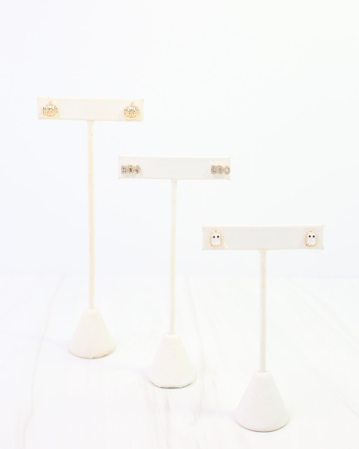 Boo Stud Earring Set Gold