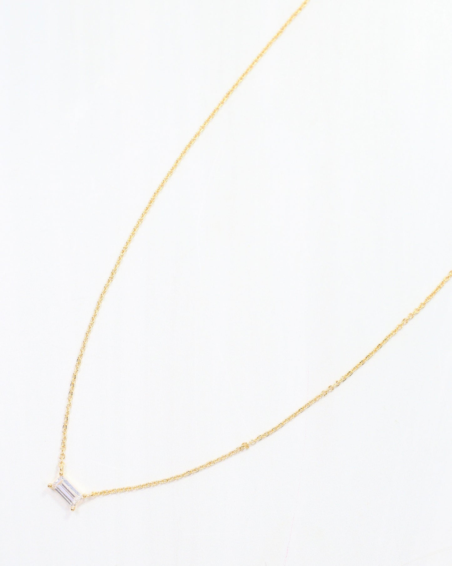 Hobson CZ Necklace Gold