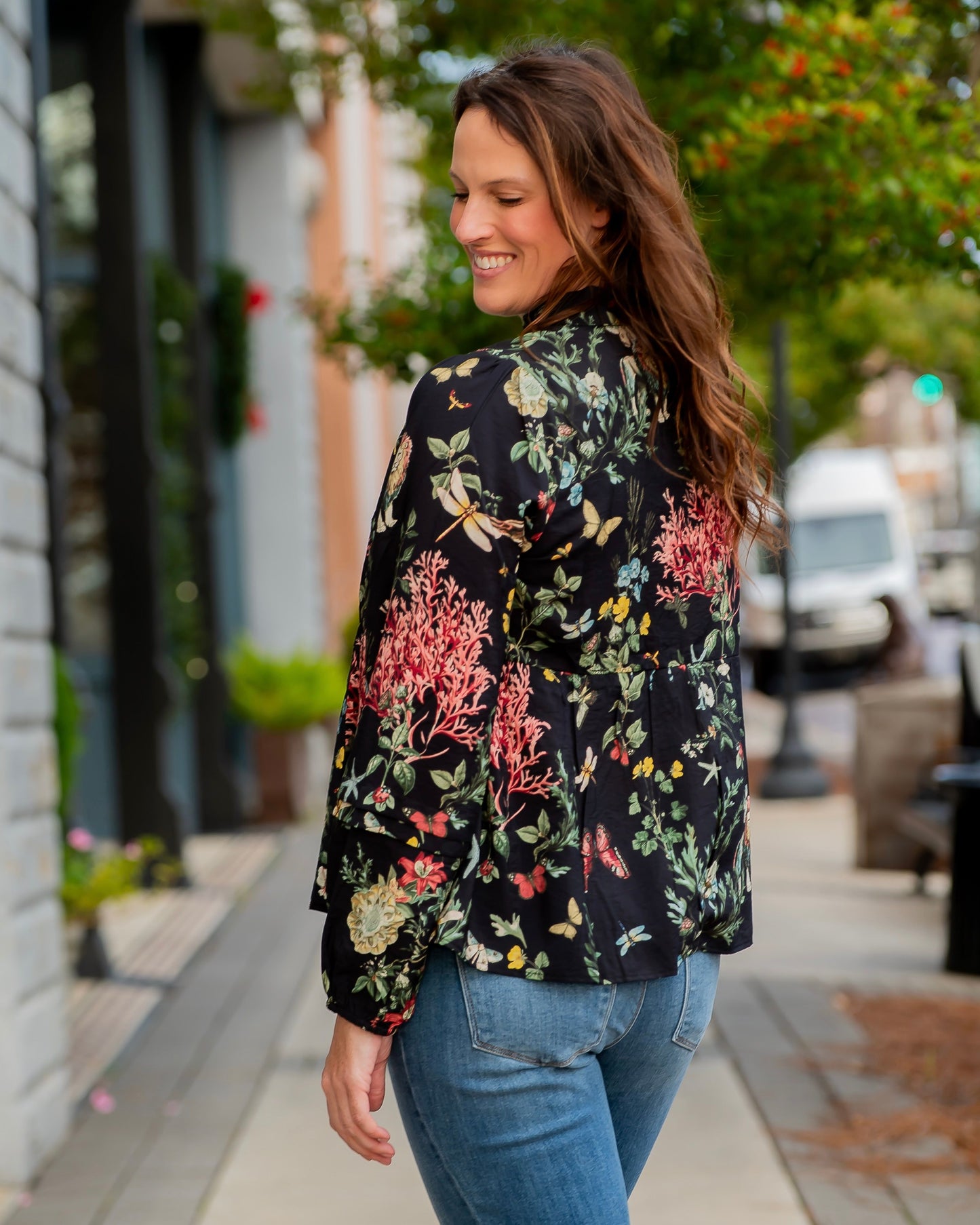 Lake Louise Floral Top