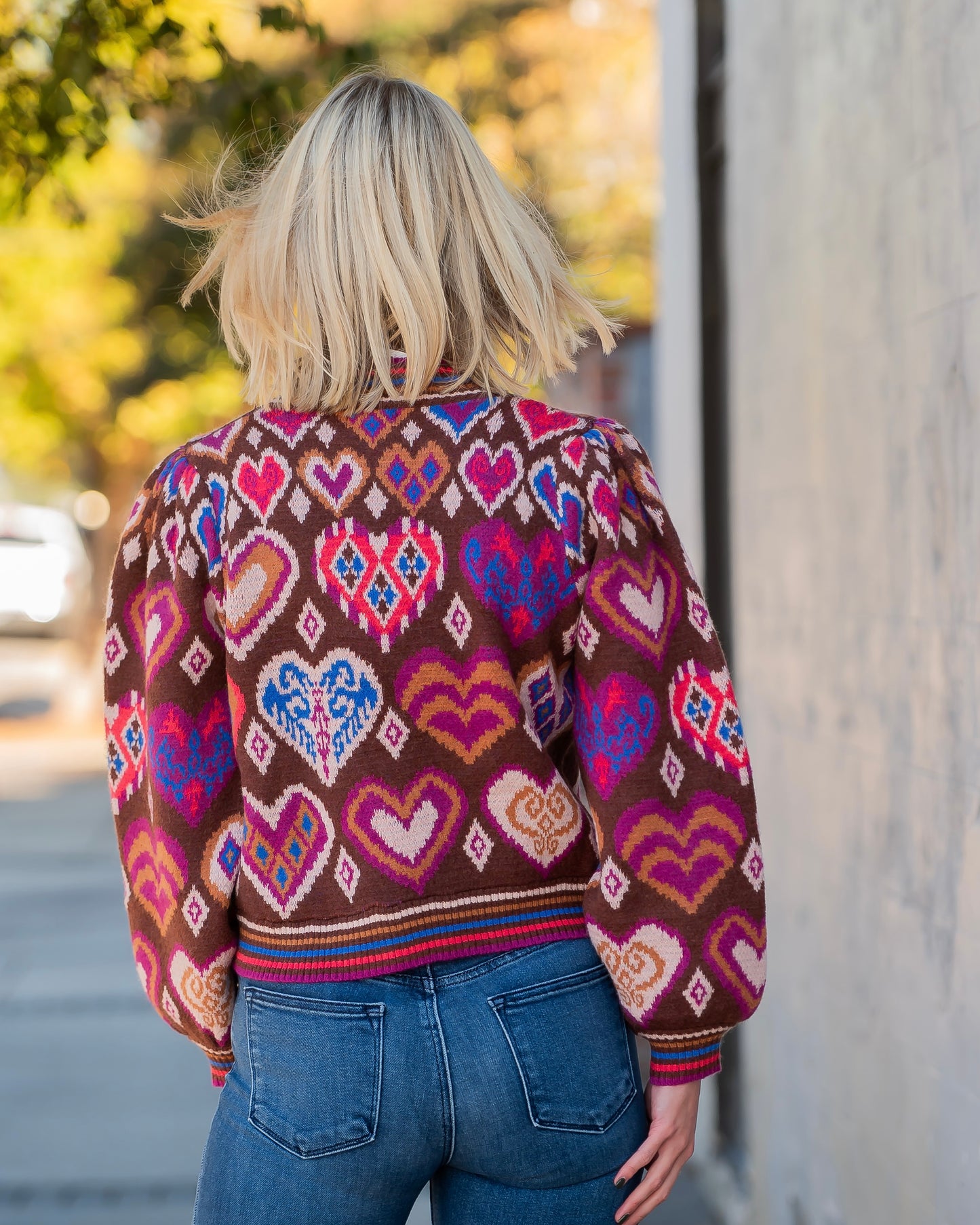 Harrisburg Balloon Sleeve Sweater