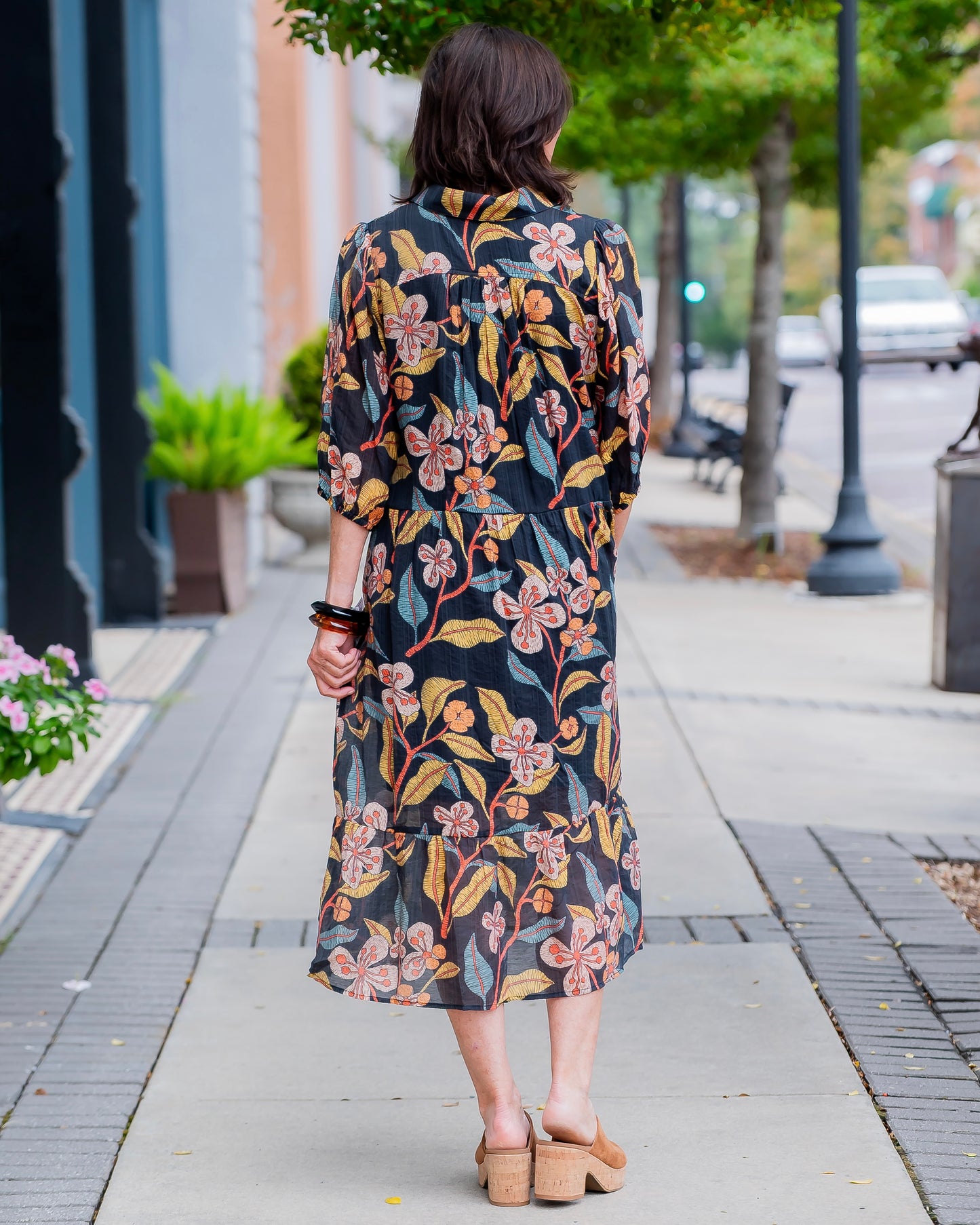 Valerie Floral Print Dress