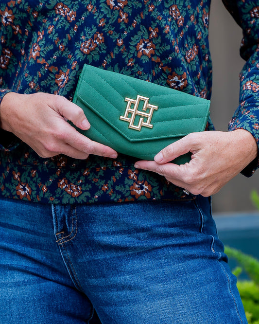 Carlington Clutch/Crossbody Green VQ