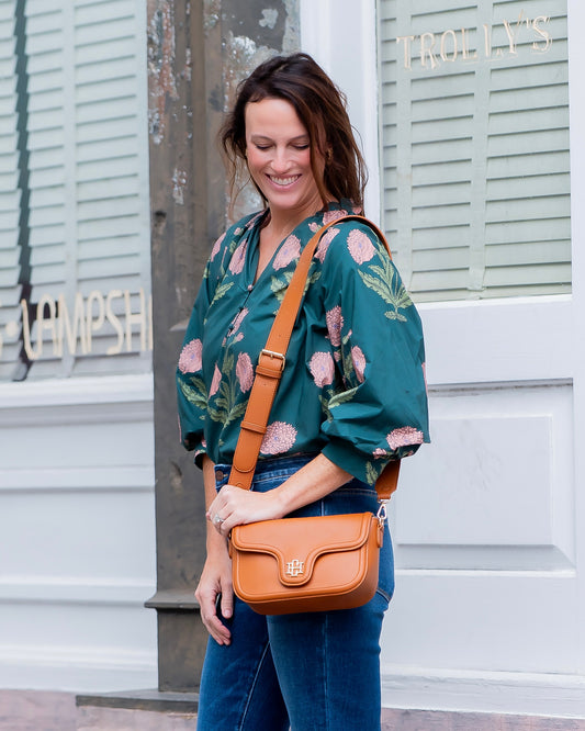 Juliet Crossbody Bag Saddle