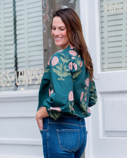 Beverly Floral Top