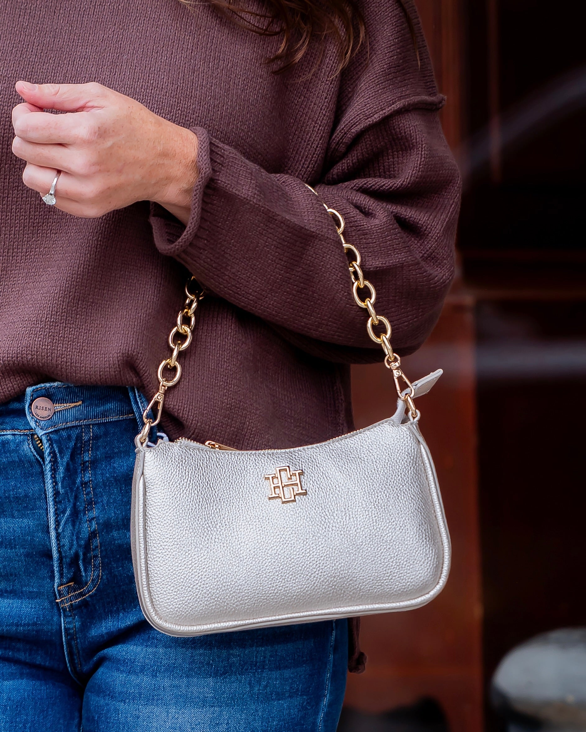 Joan Crossbody Pearl – Caroline Hill