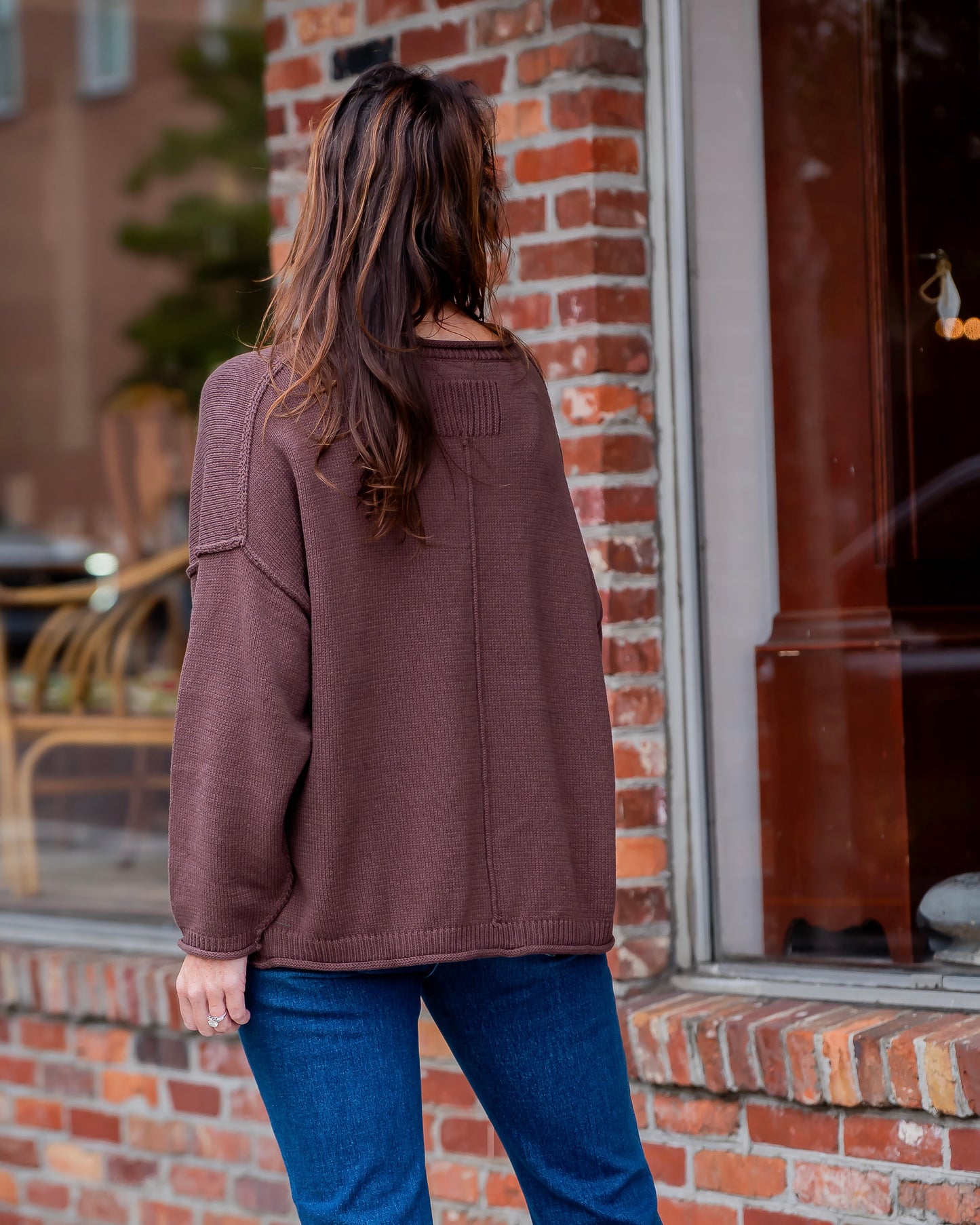 Annapolis Drop Shoulder Sweater