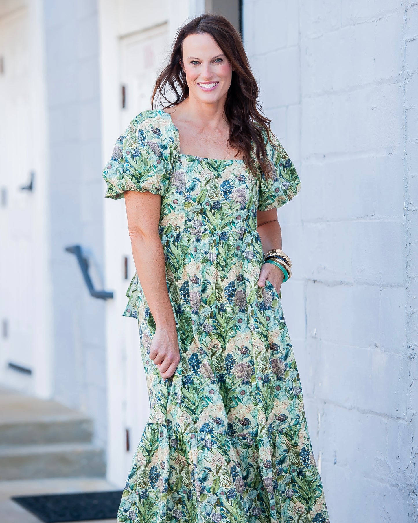 Richmond Floral Print Midi Dress