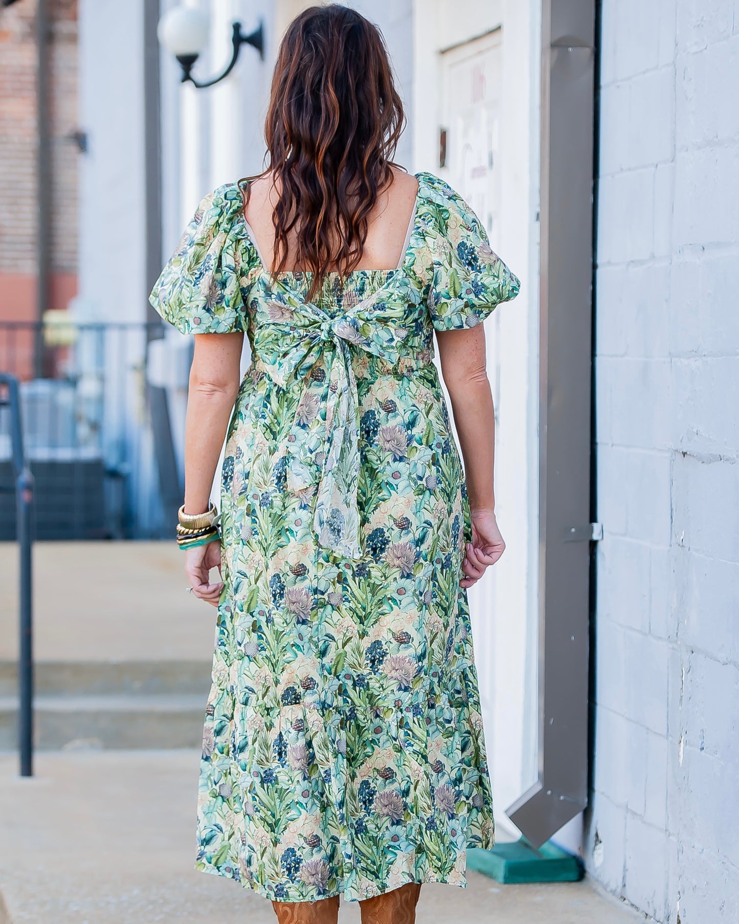Richmond Floral Print Midi Dress