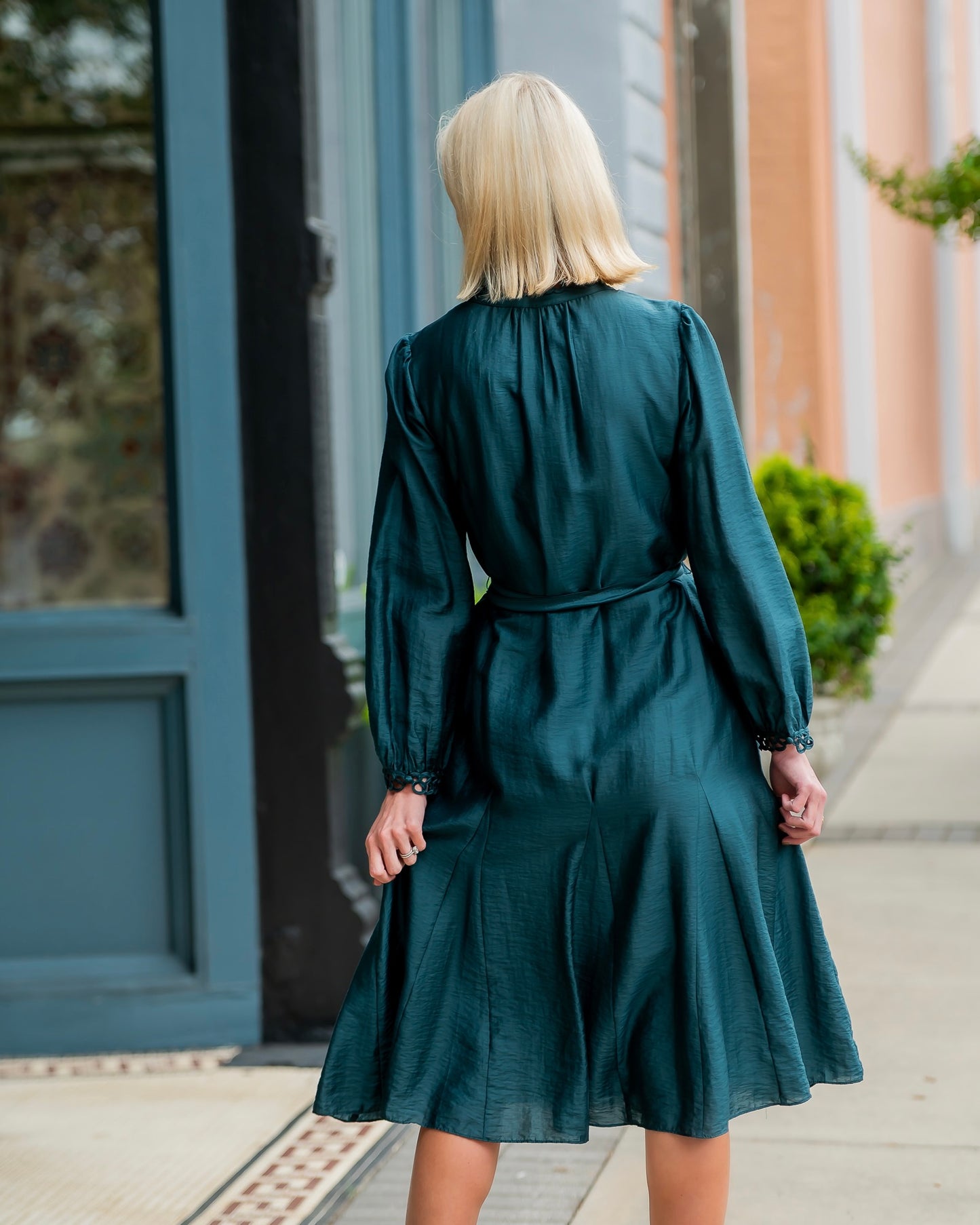 Fairfield Teal Dress
