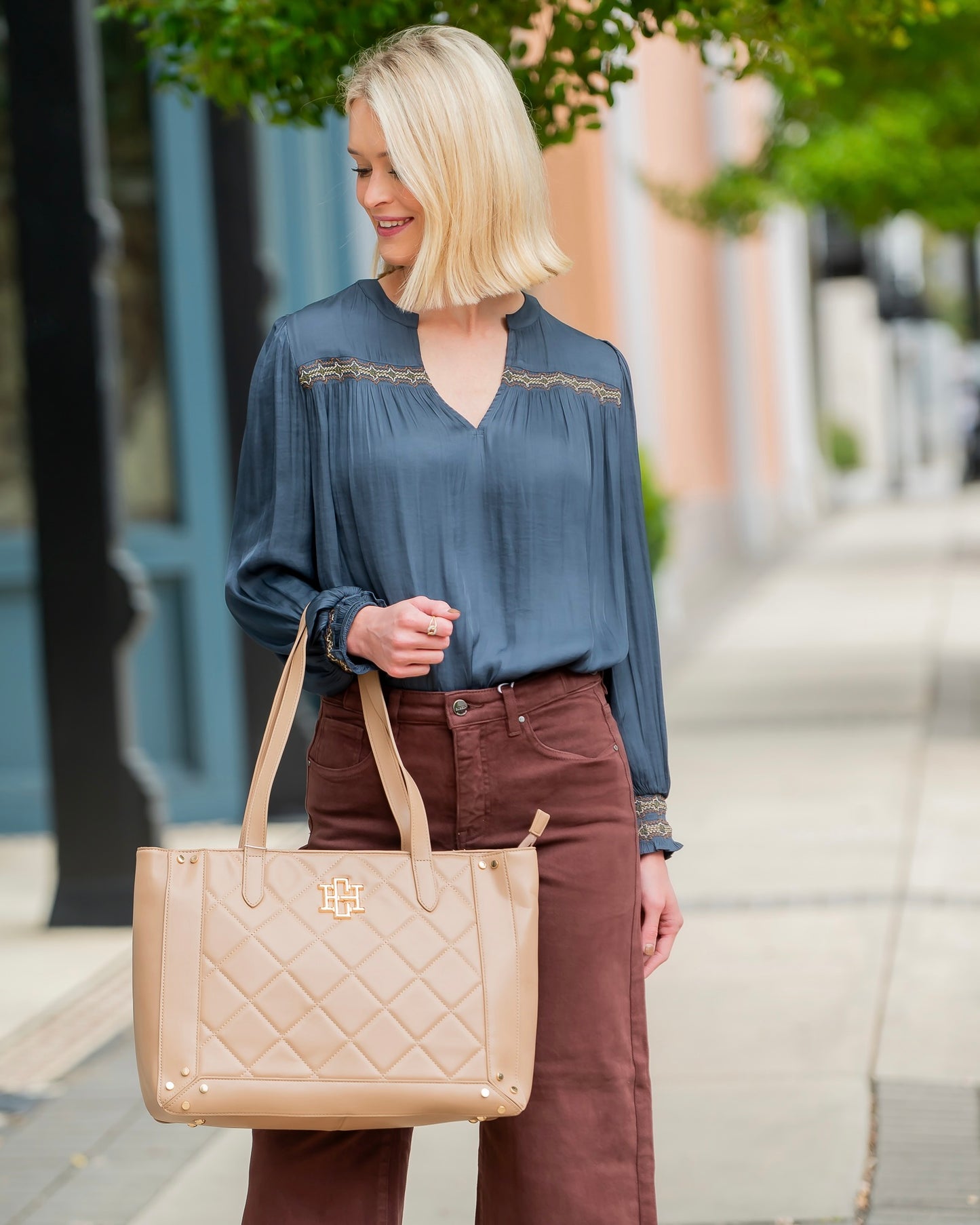 Isabel Smocked Blouse