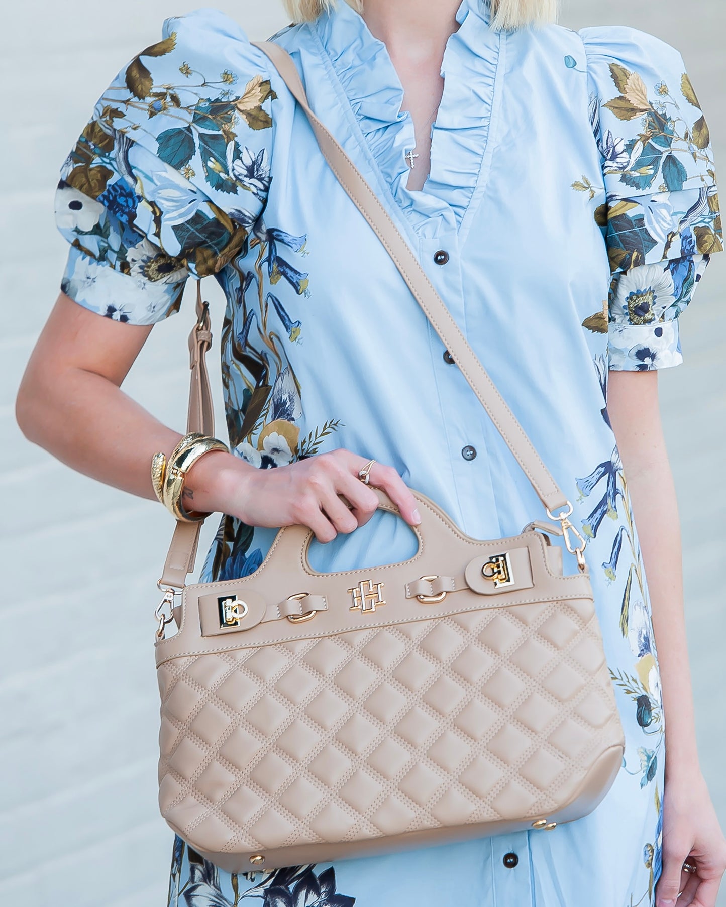 Savannah Handbag Latte DQ