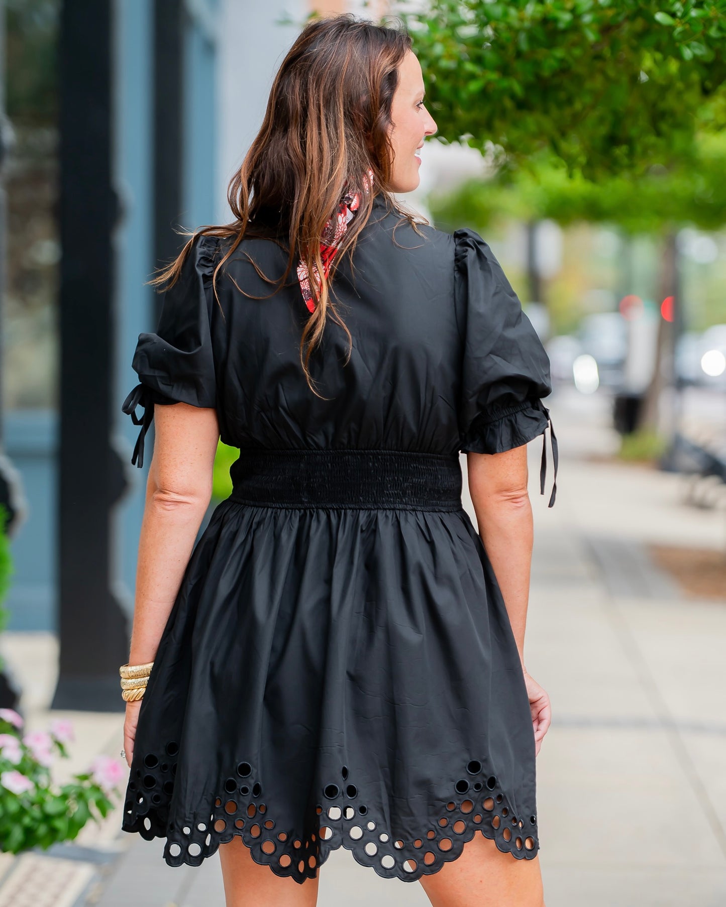 Leeds Zip Front Dress - Black