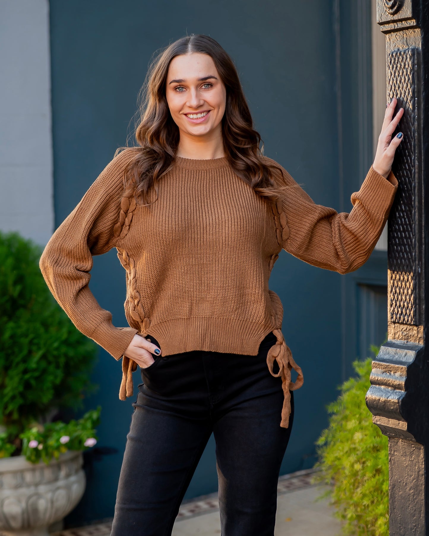 Eaton Braided Seam Sweater