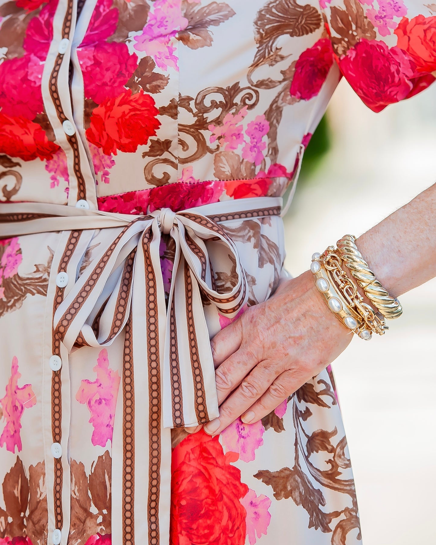 Rosalie Shirt Dress with Belt