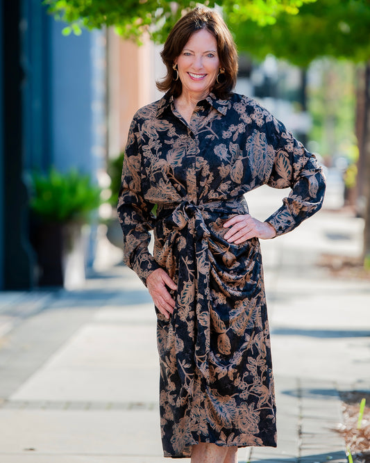 Brockton Tie Front Dress