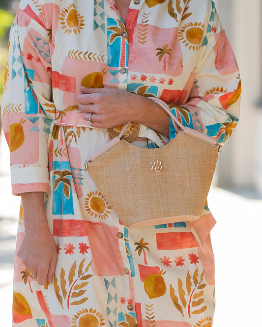 Leland Mini Tote Natural Blush